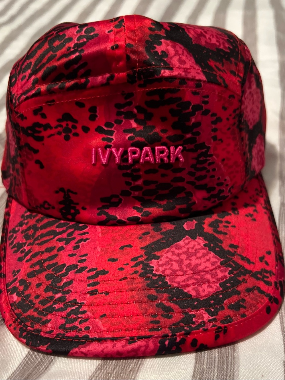 Adidas x IVY PARK Women’s Red Snake Print Cap